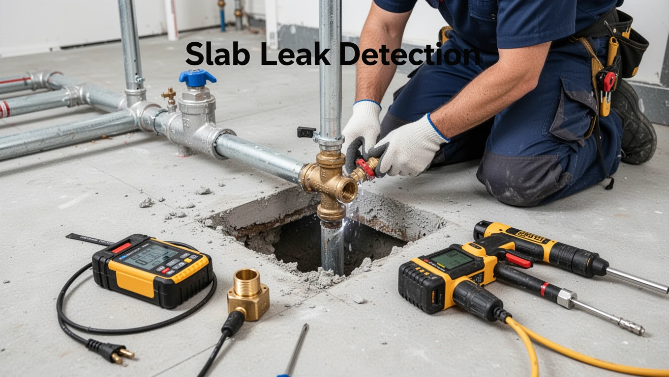 Slab Leak Detection