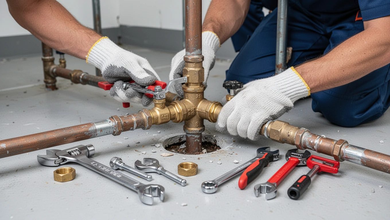 Gas Line Repair